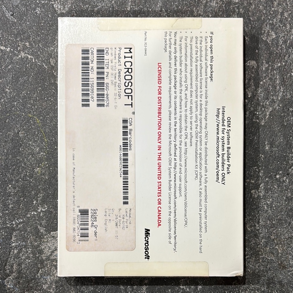 Microsoft Software 32- bit